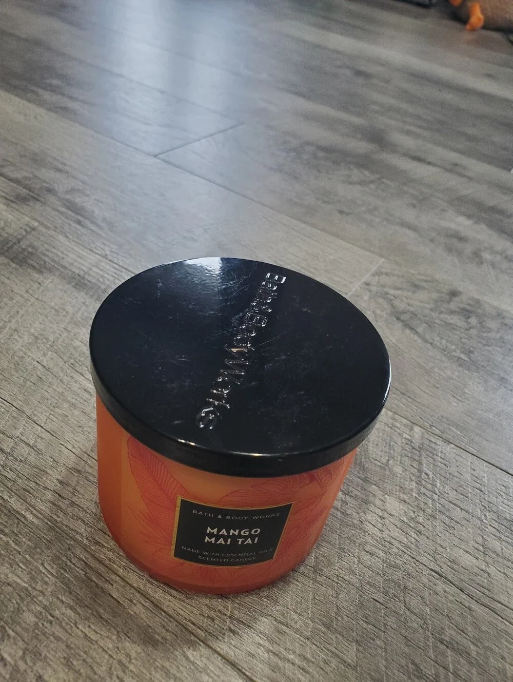 Bath And Body Works Mango Mai Tai Candle